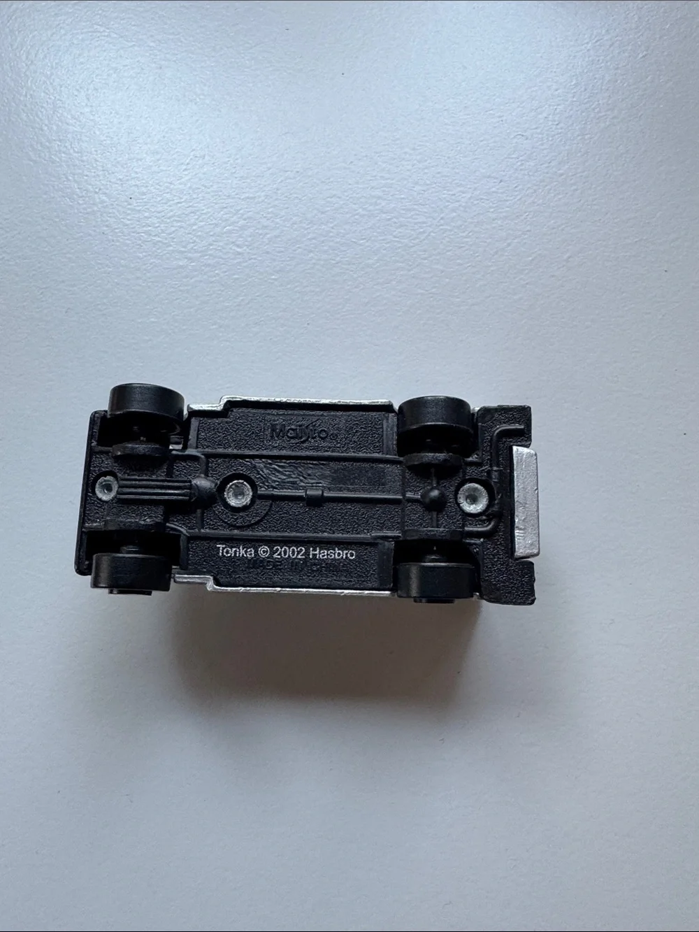 Tonka Silver and Red Tool Truck Toy